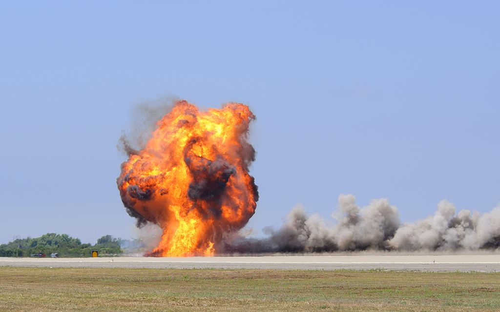 A-10A Warthog-06a Fire