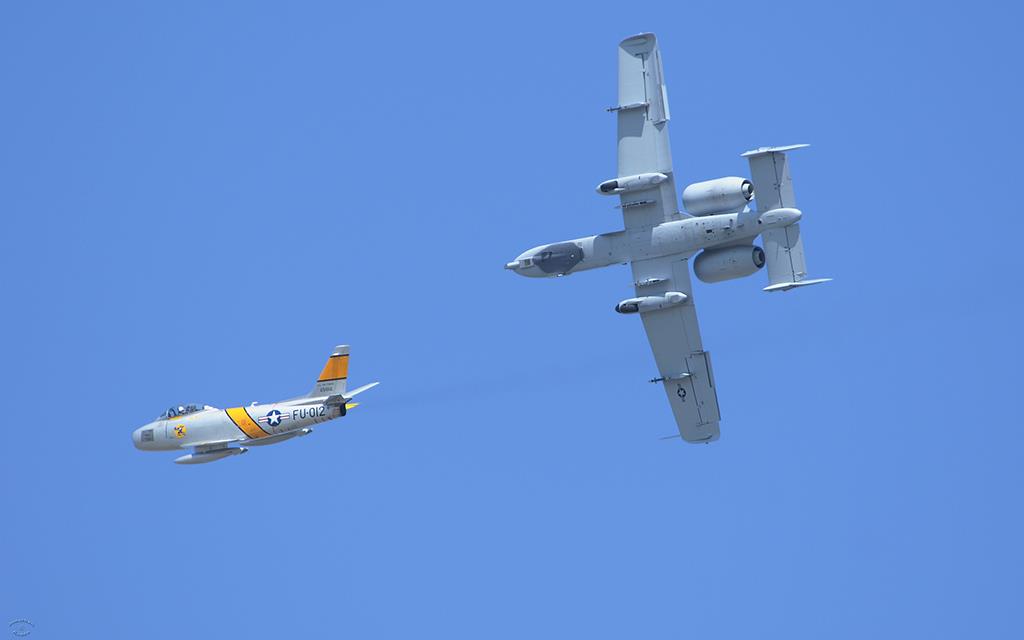 A-10A Thunderbolt II And F-86 Sabre-03