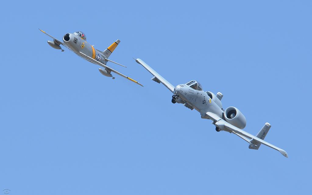 A-10A Thunderbolt II And F-86 Sabre-04