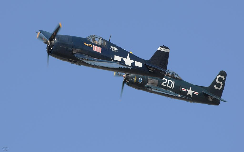 F-6F Hellcat And F-8F Bearcat