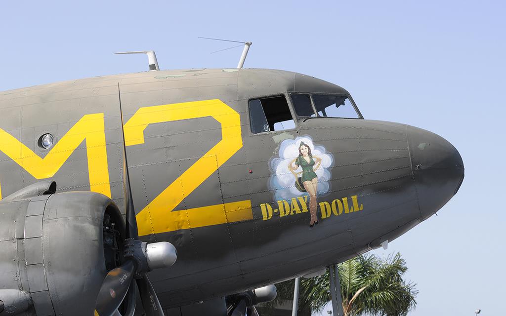 Nose Art D-Day Doll